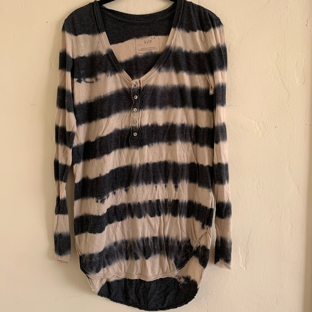 Free People Tie-dye Long Sleeve